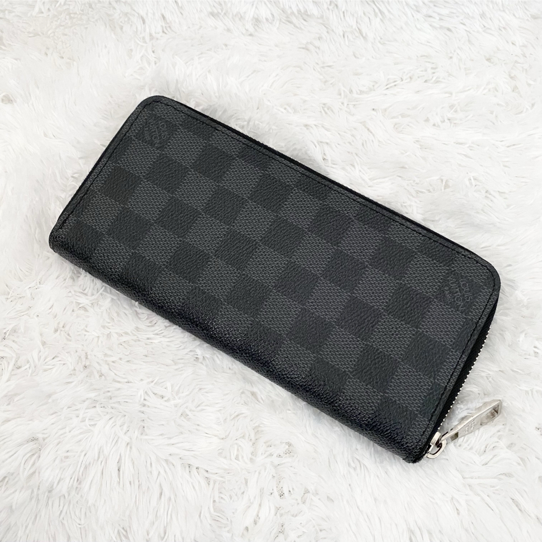 LOUIS VUITTON(ルイヴィトン)の美品✨ルイヴィトン ジッピーウォレット ダミエグラフィット ラウンドファスナー メンズのファッション小物(長財布)の商品写真