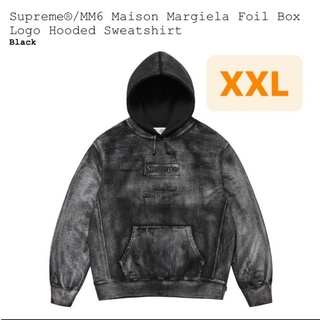 シュプリーム(Supreme)のSupreme MM6 Maison Margiela Box Logo　XXL(パーカー)