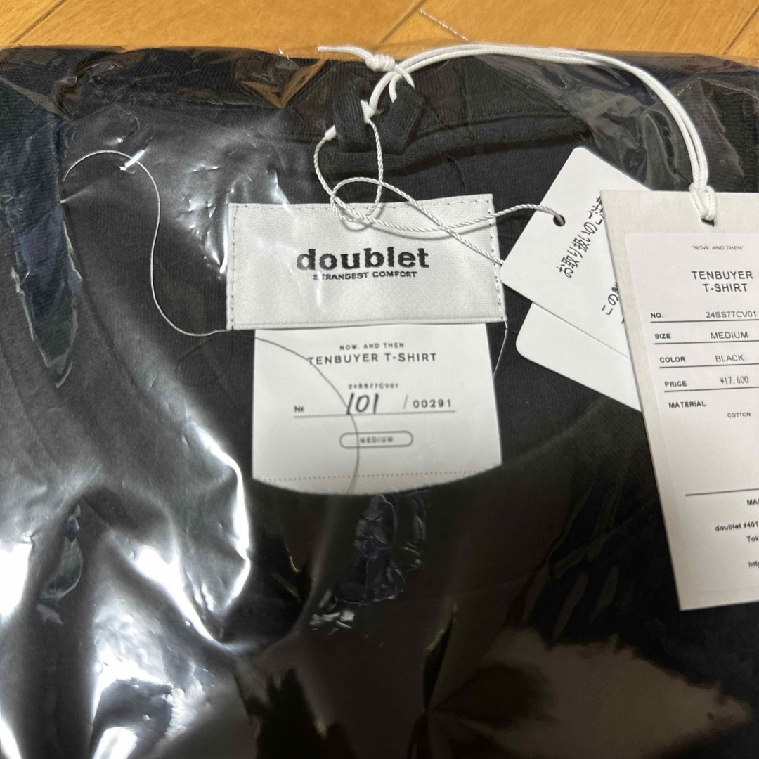 doublet TENBUYER T-SHIRT  Mサイズ メンズのトップス(Tシャツ/カットソー(半袖/袖なし))の商品写真