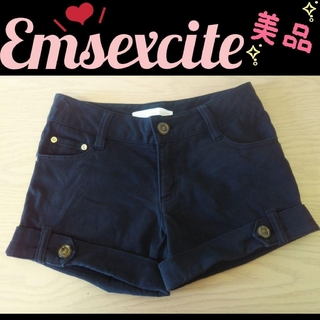EMSEXCITE - σ【★美品★】Emsexcite ショートパンツ ブラック S