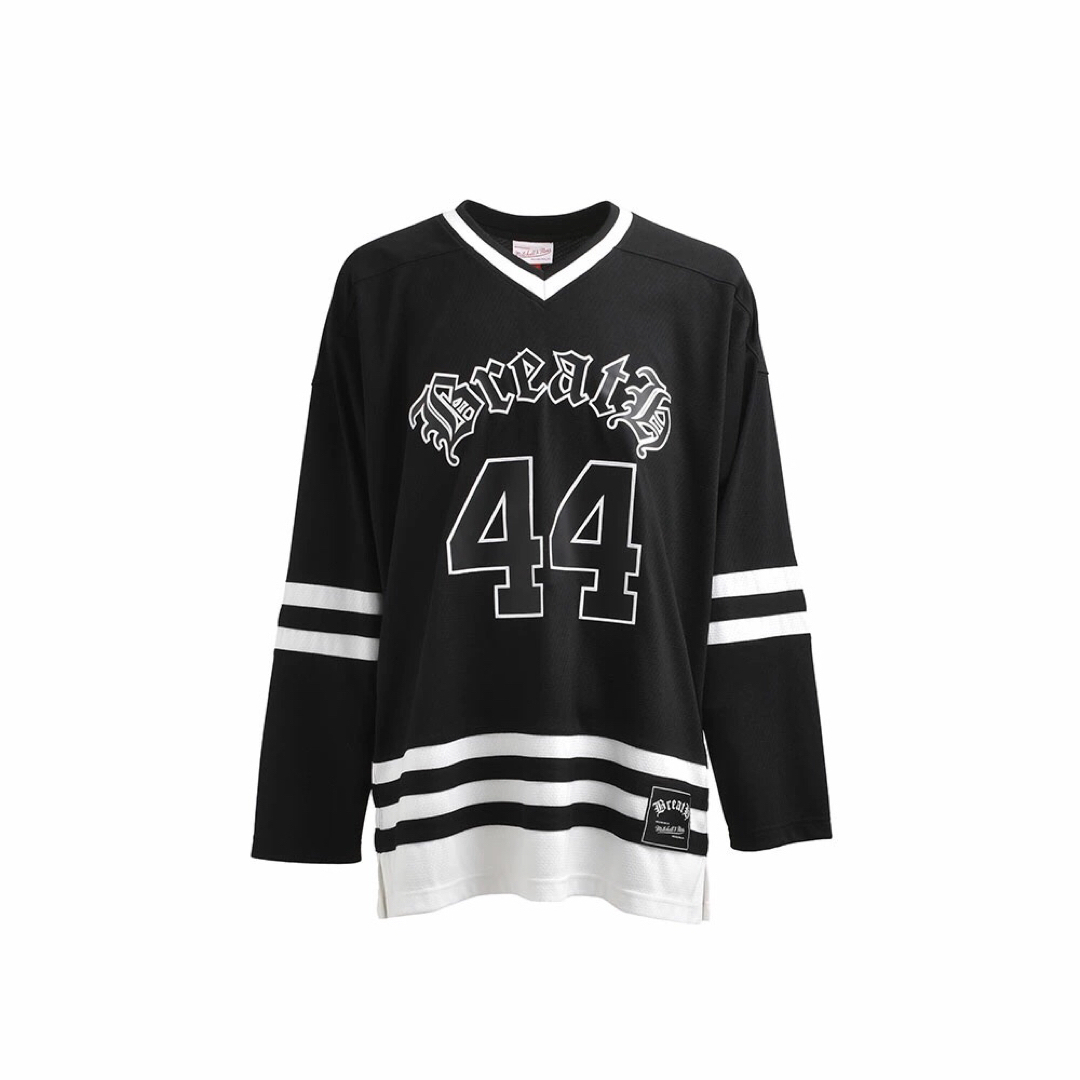 MITCHELL & NESS(ミッチェルアンドネス)のBREATH×MITCHELL&NESS HOCKEY JERSEY“2XL” メンズのトップス(Tシャツ/カットソー(七分/長袖))の商品写真