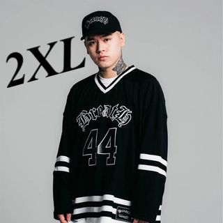 ミッチェルアンドネス(MITCHELL & NESS)のBREATH×MITCHELL&NESS HOCKEY JERSEY“2XL”(Tシャツ/カットソー(七分/長袖))