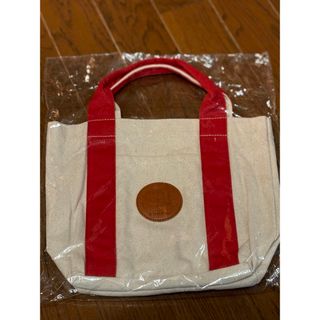 フジヤ(不二家)の【非売品】ぺこちゃん　ワッペン付きトートバッグ(トートバッグ)