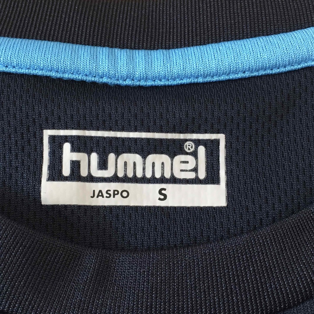 hummel(ヒュンメル)の★hummel　ヒュンメル　半袖　サイズS　ネイビー★Tシャツ スポーツ/アウトドアのスポーツ/アウトドア その他(陸上競技)の商品写真