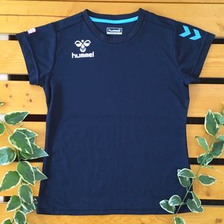 hummel - ★hummel　ヒュンメル　半袖　サイズS　ネイビー★Tシャツ