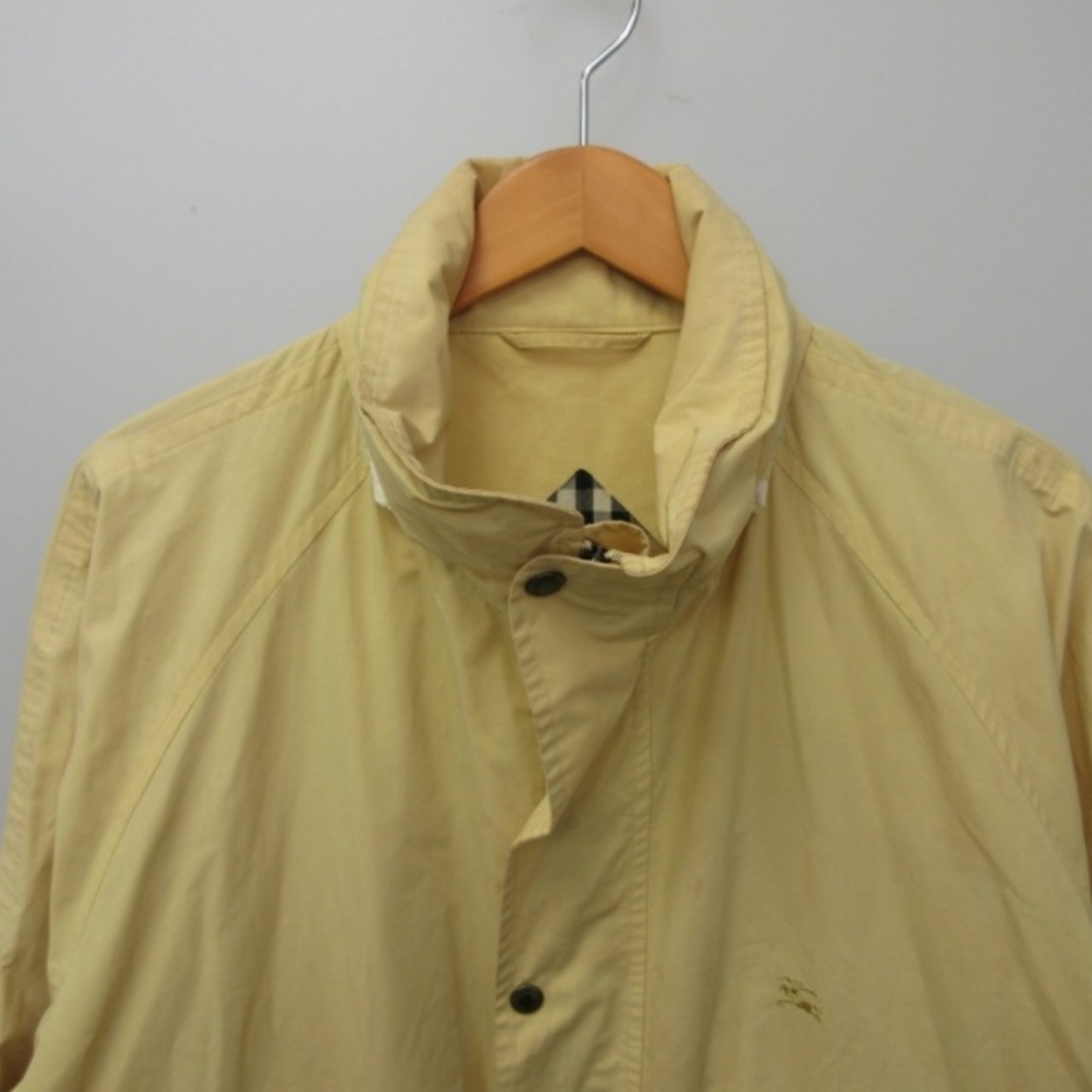 バーバリーズ ヴィンテージ ブルゾン ジャケット 黄 M IBO50 メンズのジャケット/アウター(ブルゾン)の商品写真