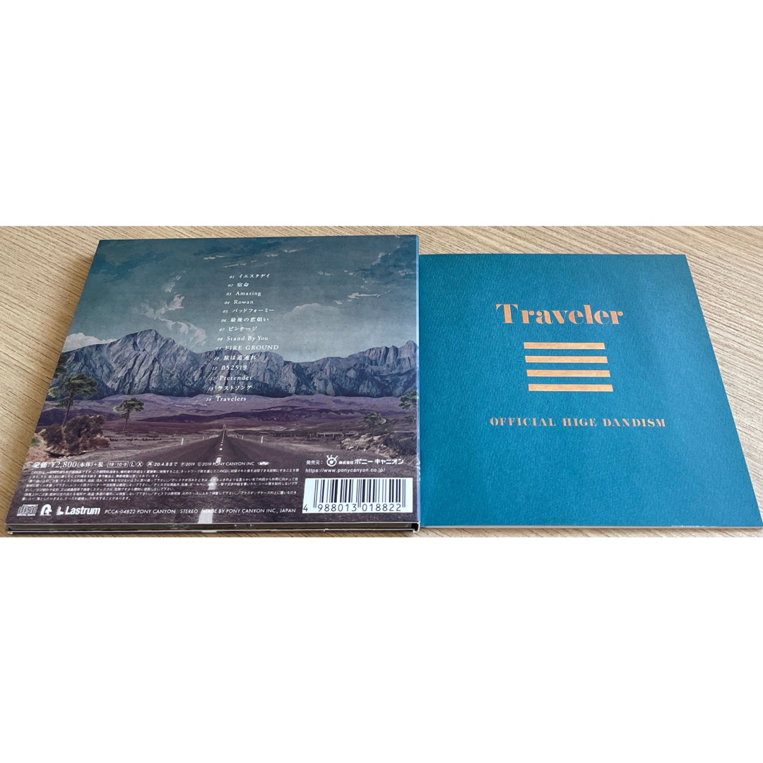 Traveler Official髭男dism CD エンタメ/ホビーのCD(ポップス/ロック(邦楽))の商品写真