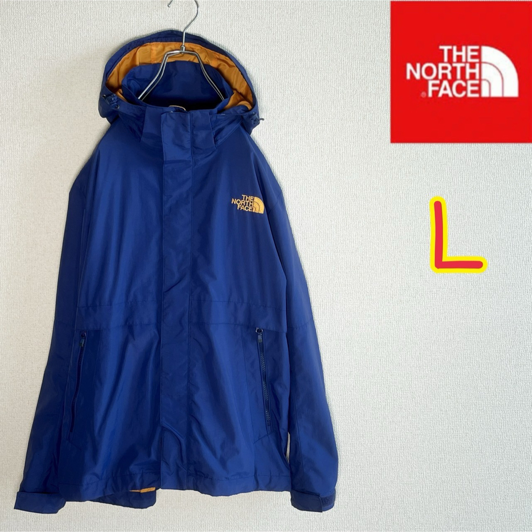 THE NORTH FACE(ザノースフェイス)のノースフェイス　マウンテンパーカー　ネイビー　メンズＳ　レディースＬ相当 レディースのジャケット/アウター(ナイロンジャケット)の商品写真