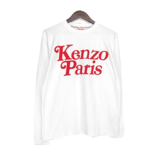 ケンゾー(KENZO)のケンゾー KENZO × ヴェルディ VERDY ■ 【 FE55TS1454SI 】 フロント ロゴ デザイン オーバー サイズ 長袖 カットソー 32900(Tシャツ/カットソー(七分/長袖))