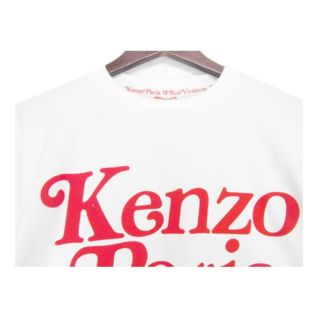 KENZO(ケンゾー)のケンゾー KENZO × ヴェルディ VERDY ■ 【 FE55TS1454SI 】 フロント ロゴ デザイン オーバー サイズ 長袖 カットソー 32901 メンズのトップス(Tシャツ/カットソー(七分/長袖))の商品写真