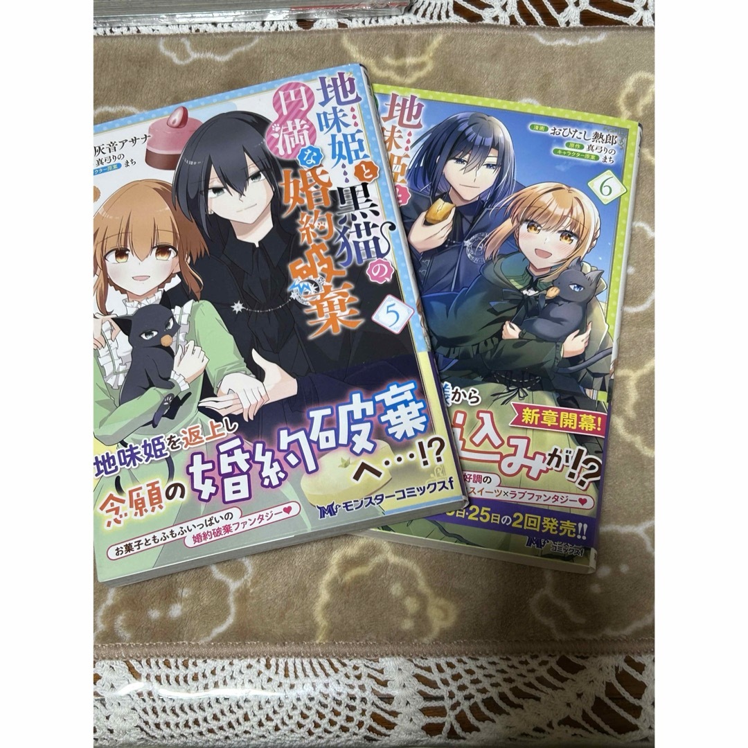 地味姫と黒猫の、円満な婚約破棄5巻6巻セット エンタメ/ホビーの漫画(その他)の商品写真