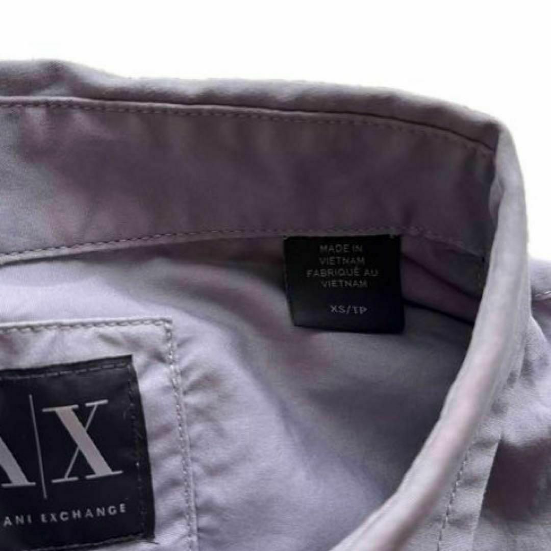 ARMANI EXCHANGE(アルマーニエクスチェンジ)のA|X ARMANI EXCHANGE アルマーニ 長袖シャツ パープル XS メンズのトップス(シャツ)の商品写真