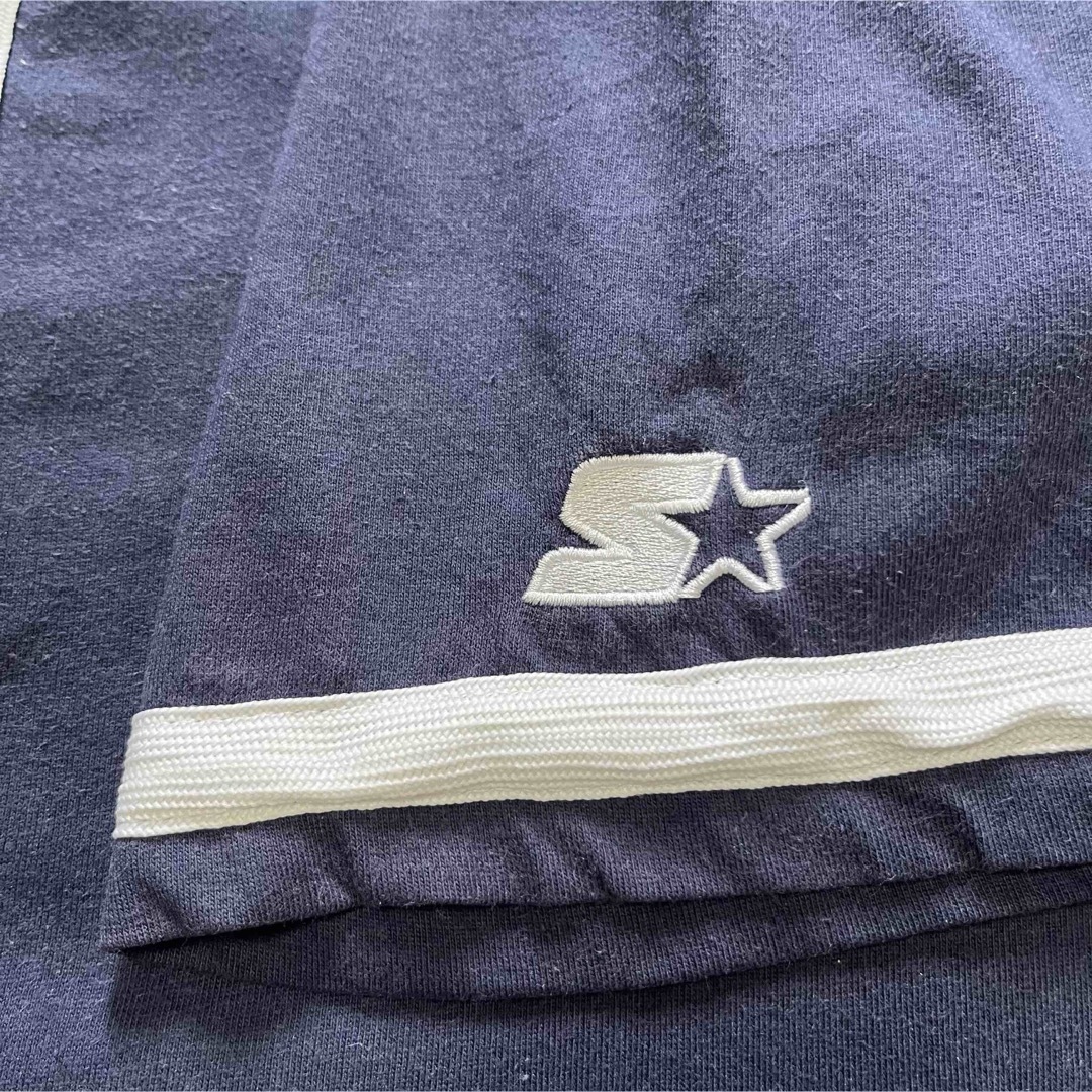 STARTER(スターター)の【STARTER】スターター ベースボールシャツ 刺繍ロゴ ボックスシルエット メンズのトップス(シャツ)の商品写真