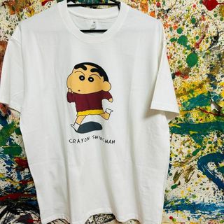 アバンギャルド 前衛的　しんちゃん レトロ リプリント Tシャツ 半 (Tシャツ/カットソー(半袖/袖なし))