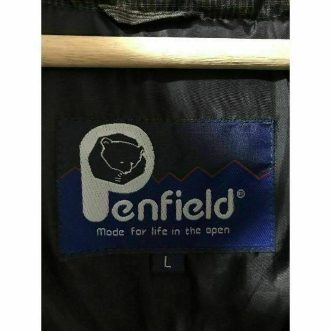 PEN FIELD(ペンフィールド)のPenfield ペンフィールド フーディー キルティングジャケット L 茶 メンズのジャケット/アウター(ブルゾン)の商品写真