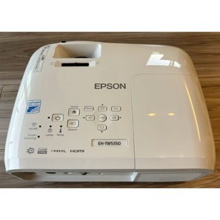 エプソン(EPSON)の【美品】EPSON ホームシアタープロジェクター EH-TW5350(プロジェクター)