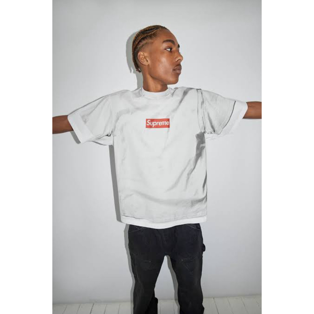 Supreme(シュプリーム)のSupreme MM6 Maison Margiela Box Logo Tee メンズのトップス(Tシャツ/カットソー(半袖/袖なし))の商品写真