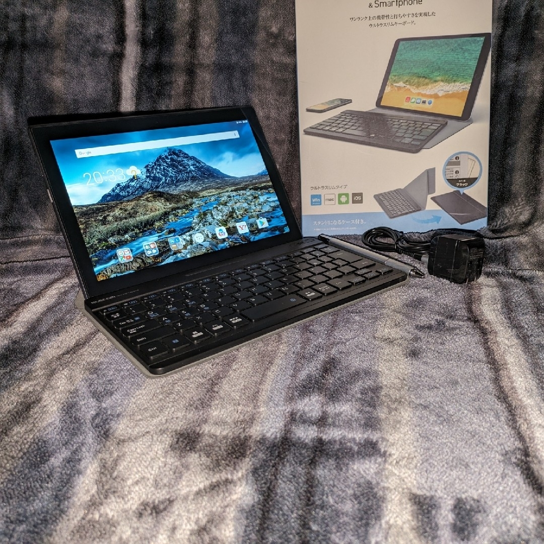 Lenovo(レノボ)の【5/7まで】TAB4 10 TB-X304F【キーボード/カバー/ペン】 スマホ/家電/カメラのPC/タブレット(タブレット)の商品写真