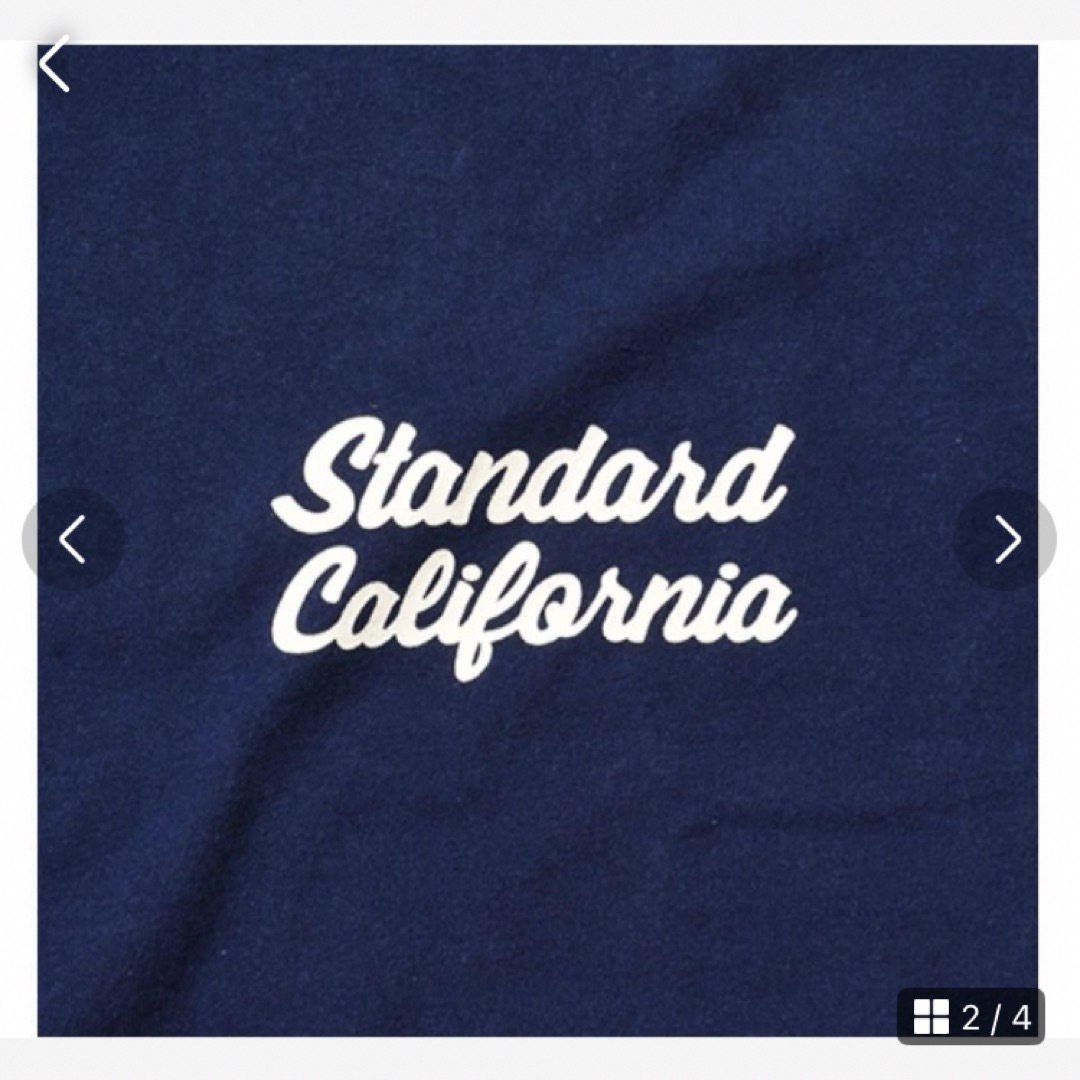 STANDARD CALIFORNIA(スタンダードカリフォルニア)のSD US Cotton Indigo Logo T 限定 メンズのトップス(Tシャツ/カットソー(半袖/袖なし))の商品写真