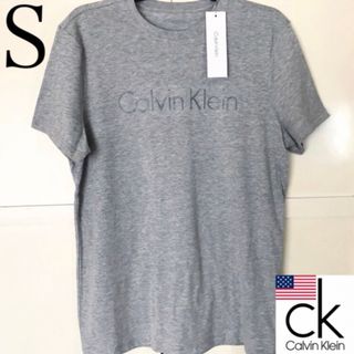 カルバンクライン(Calvin Klein)のレア 新品 カルバンクライン USA メンズ Tシャツ グレー S 下着(Tシャツ/カットソー(半袖/袖なし))