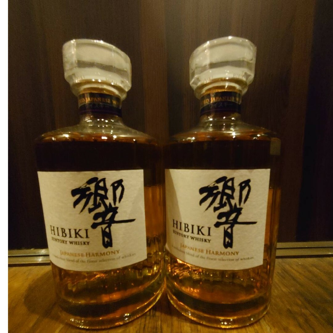 サントリー(サントリー)の響ジャパニーズハーモニー２本セット 食品/飲料/酒の酒(ウイスキー)の商品写真