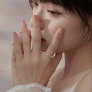 人気商品♡ ハートリング  韓国 シルバー 結婚式 恋人 記念日(リング(指輪))