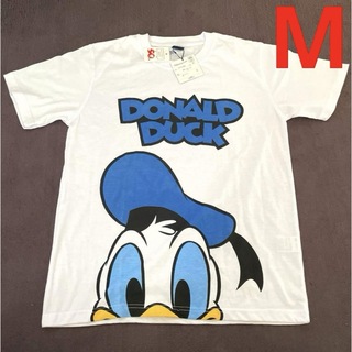 ディズニー(Disney)の【新品未使用】ドナルド Tシャツ Mサイズ(Tシャツ/カットソー(半袖/袖なし))