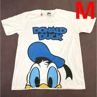 ディズニー(Disney)の【新品未使用】ドナルド Tシャツ Mサイズ(Tシャツ/カットソー(半袖/袖なし))