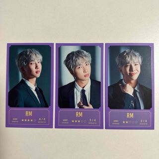 ボウダンショウネンダン(防弾少年団(BTS))のBTS バンコン ナムジュン Message Photo セット 2 3 4(アイドルグッズ)