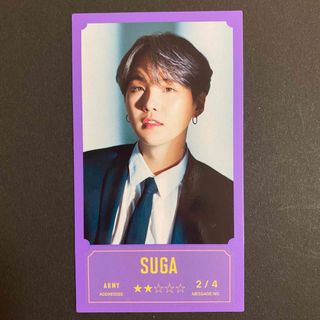 ボウダンショウネンダン(防弾少年団(BTS))のBTS バンコン ユンギ Message Photo 2 (アイドルグッズ)