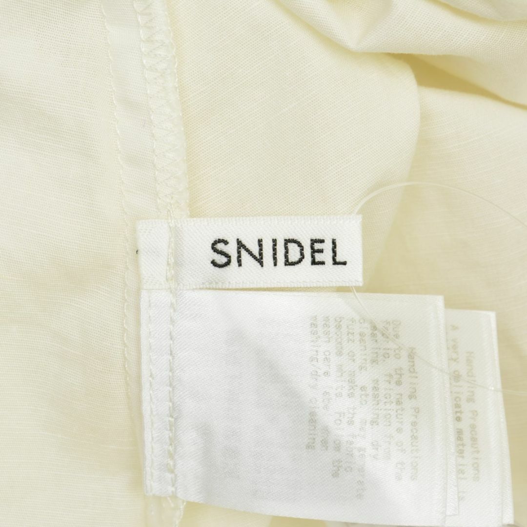 SNIDEL(スナイデル)の【SNIDEL】SWFO192023 ヴィンテージレースマキシ七分袖ワンピース レディースのワンピース(ロングワンピース/マキシワンピース)の商品写真