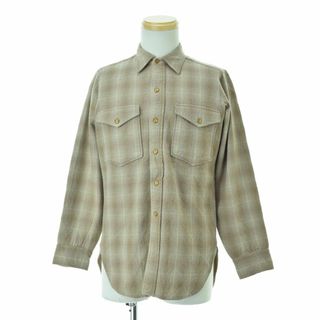 ペンドルトン(PENDLETON)の【PENDLETON】50s チェックウール長袖シャツ(シャツ)