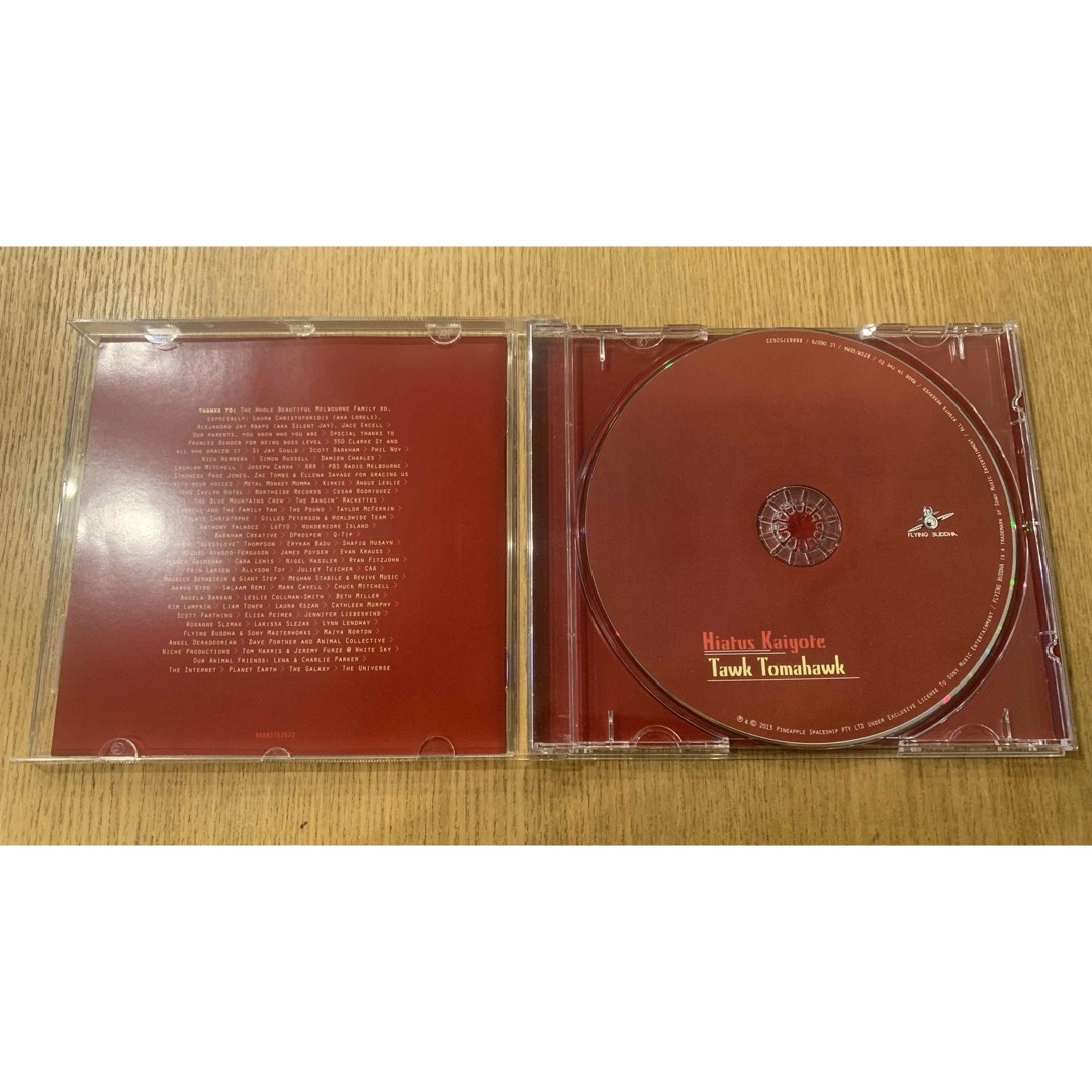 ハイエイタス・カイヨーテ『Tawk Tomahawk』 エンタメ/ホビーのCD(ポップス/ロック(洋楽))の商品写真