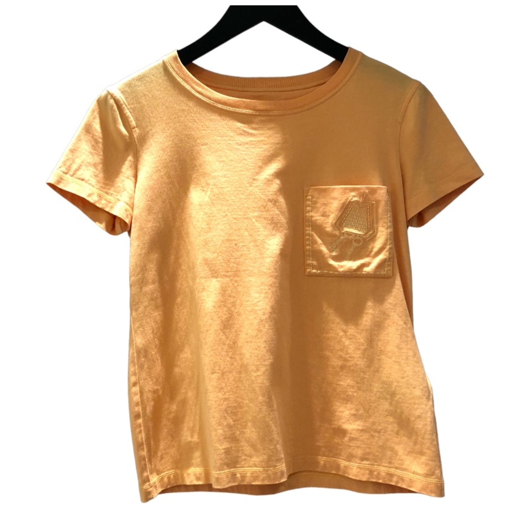 Hermes(エルメス)の　エルメス HERMES ポケットTシャツ コットン 本体コットン100%サイズ 34 JP5号 XS 半袖Ｔシャツ レディース レディースのトップス(Tシャツ(半袖/袖なし))の商品写真