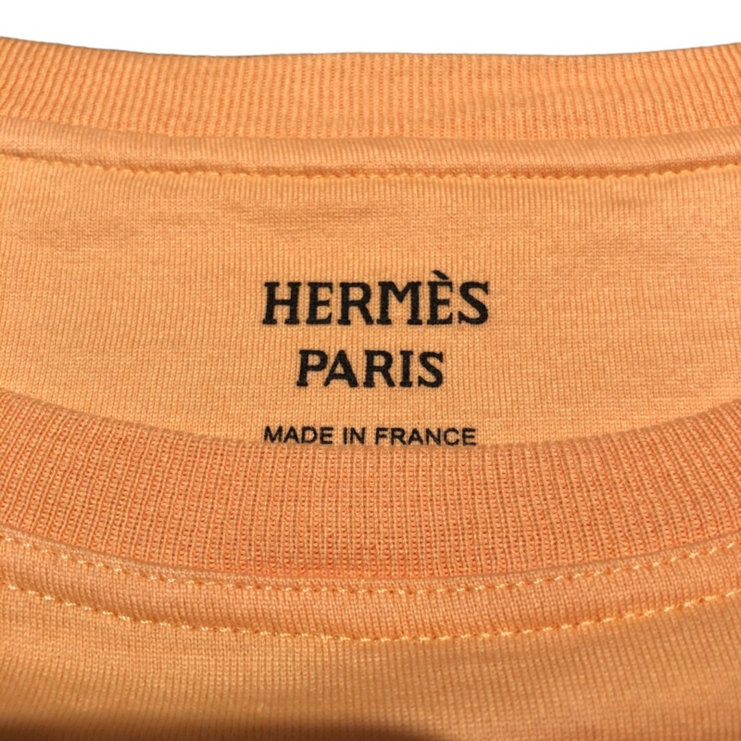 Hermes(エルメス)の　エルメス HERMES ポケットTシャツ コットン 本体コットン100%サイズ 34 JP5号 XS 半袖Ｔシャツ レディース レディースのトップス(Tシャツ(半袖/袖なし))の商品写真