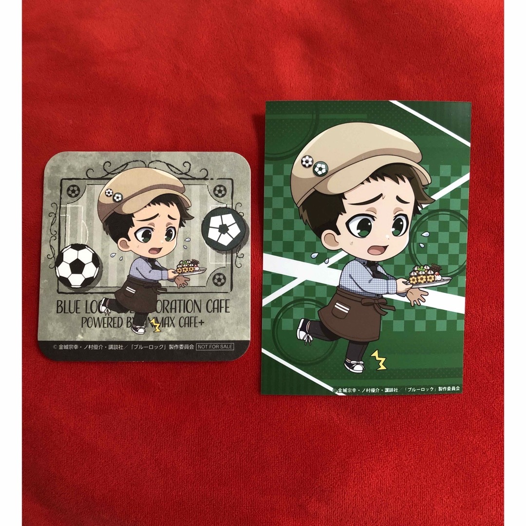 ブルーロック　アニマックスカフェ限定グッズ エンタメ/ホビーのアニメグッズ(カード)の商品写真