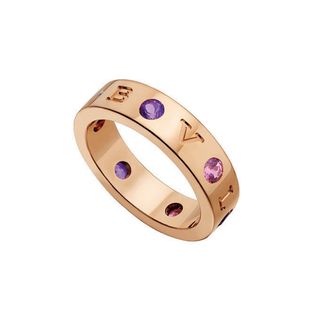 BVLGARI - ブルガリ BVLGARI リング 指輪 18K ローズゴールド 宝石 ダイヤ