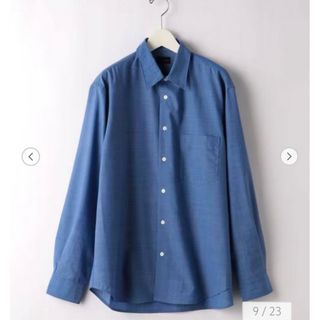 ユナイテッドアローズグリーンレーベルリラクシング(UNITED ARROWS green label relaxing)のTWトロ ジャストルーズ レギュラーカラーシャツ(シャツ)