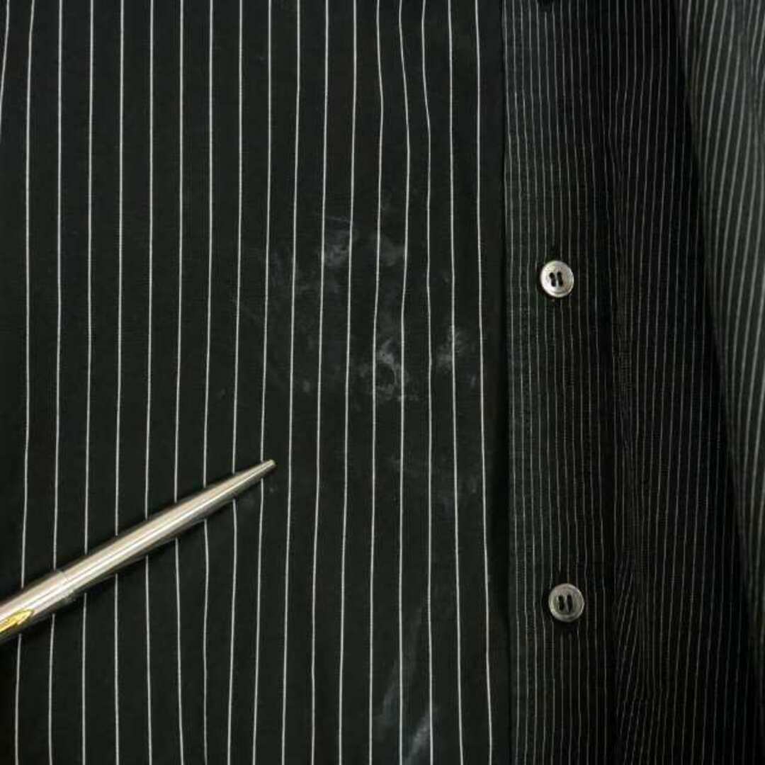 DRESSEDUNDRESSED(ドレスドアンドレスド)のDRESSEDUNDRESSED XXL PINSTRIPE シャツ 長袖 2  メンズのトップス(シャツ)の商品写真