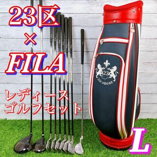 23区 FILA HONMA / レディース ゴルフ クラブ セット L