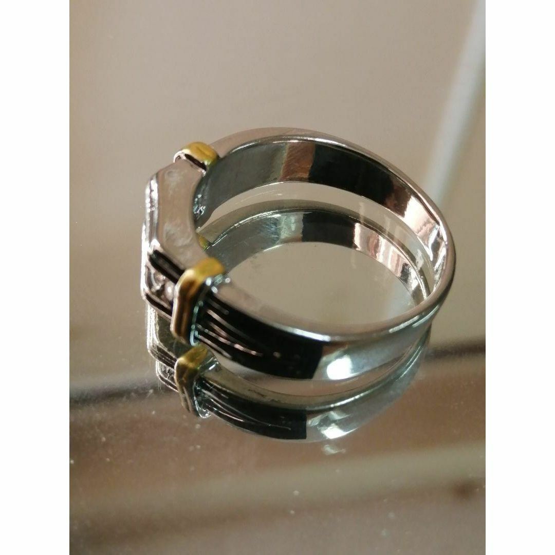 【H205】リング メンズ シルバー アクセサリー おしゃれ 指輪 24号 メンズのアクセサリー(リング(指輪))の商品写真