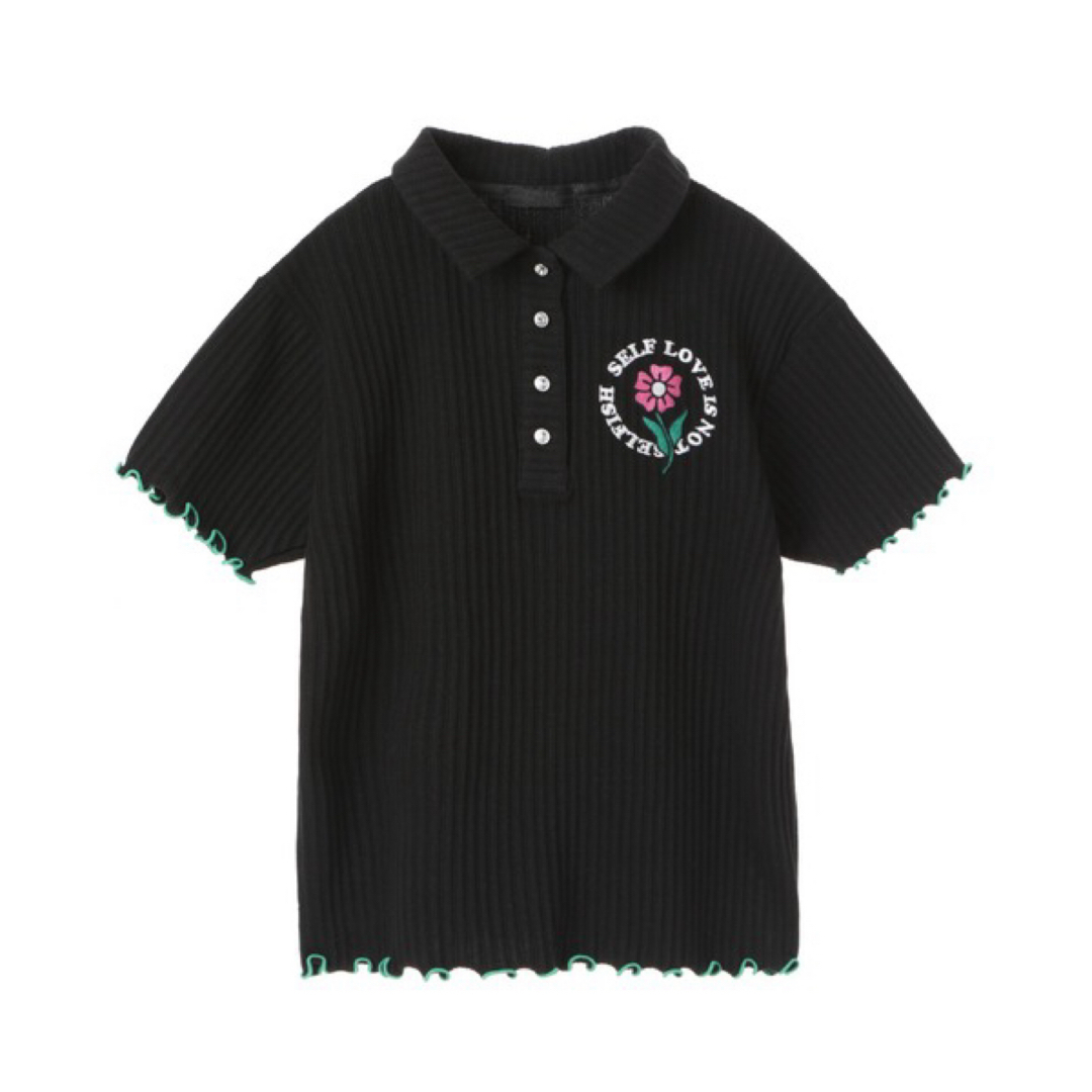 Candy Stripper(キャンディーストリッパー)のSELF LOVE POLO トップス レディースのトップス(ニット/セーター)の商品写真