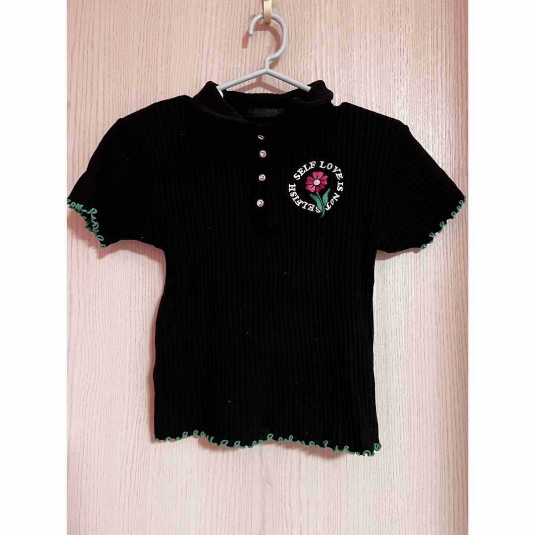 Candy Stripper(キャンディーストリッパー)のSELF LOVE POLO トップス レディースのトップス(ニット/セーター)の商品写真