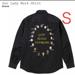 Supreme - supreme Our Lady Work Shirt   Black S