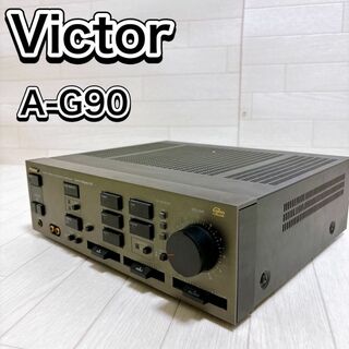 ビクター(Victor)の現状品 Victor ビクター A-G90 プリメインアンプ ブラック 通電OK(アンプ)