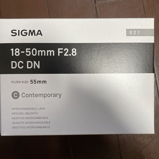 シグマ(SIGMA)のSIGMA 交換レンズ 18-50F2.8 DC DN 2台(その他)