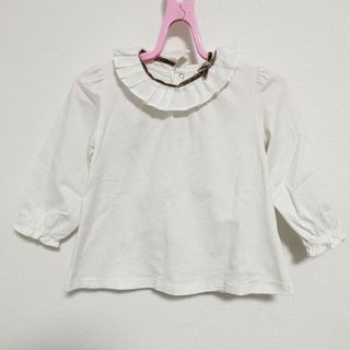 【18m/80】韓国　長袖　トップス　襟(Ｔシャツ)