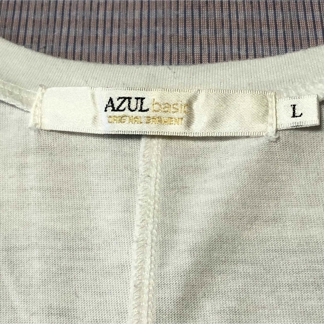 AZUL  Ｔシャツ  Ｌサイズ レディースのトップス(Tシャツ(半袖/袖なし))の商品写真