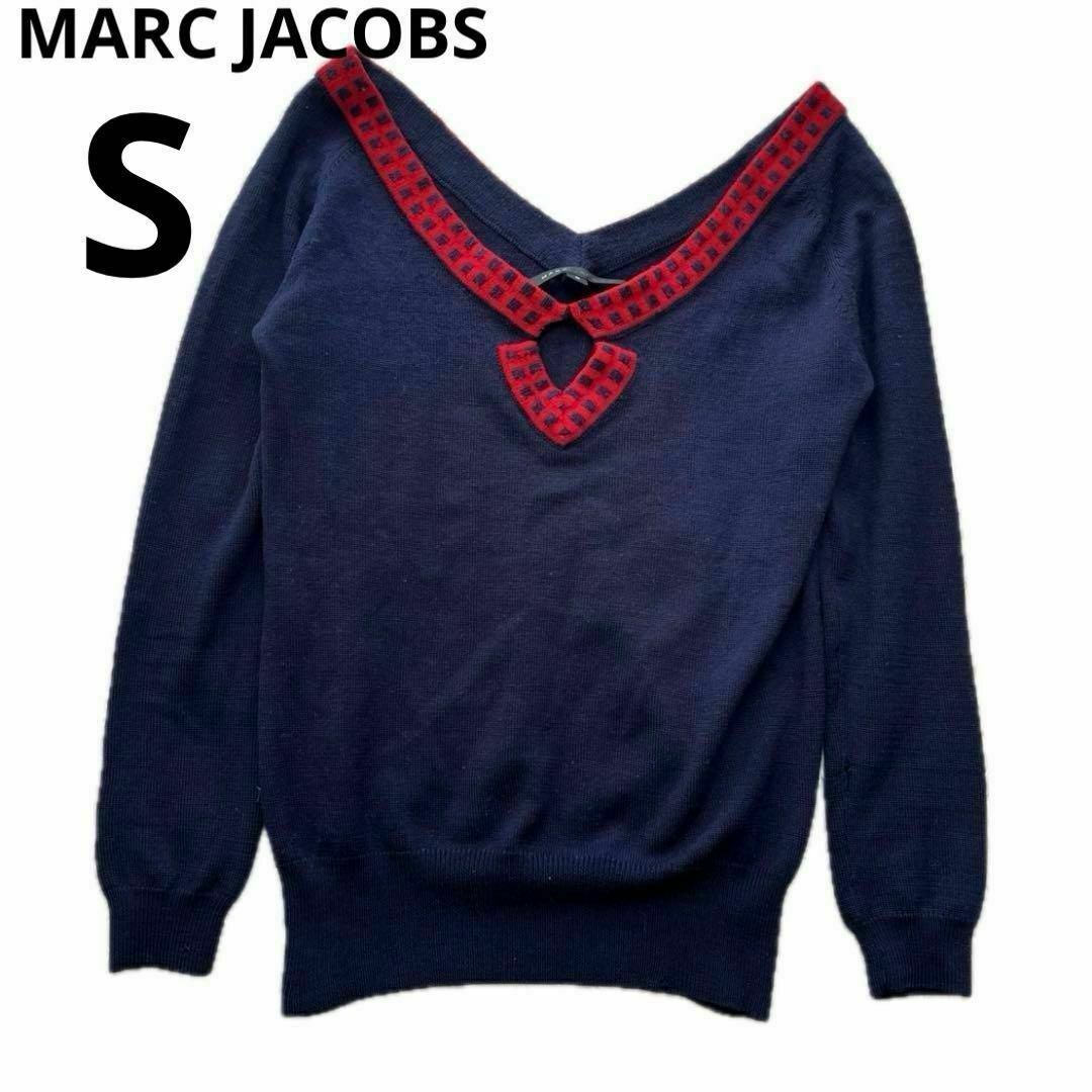 MARC JACOBS(マークジェイコブス)の【訳あり特価】MARC JACOBS マークジェイコブス デザインニット S レディースのトップス(ニット/セーター)の商品写真