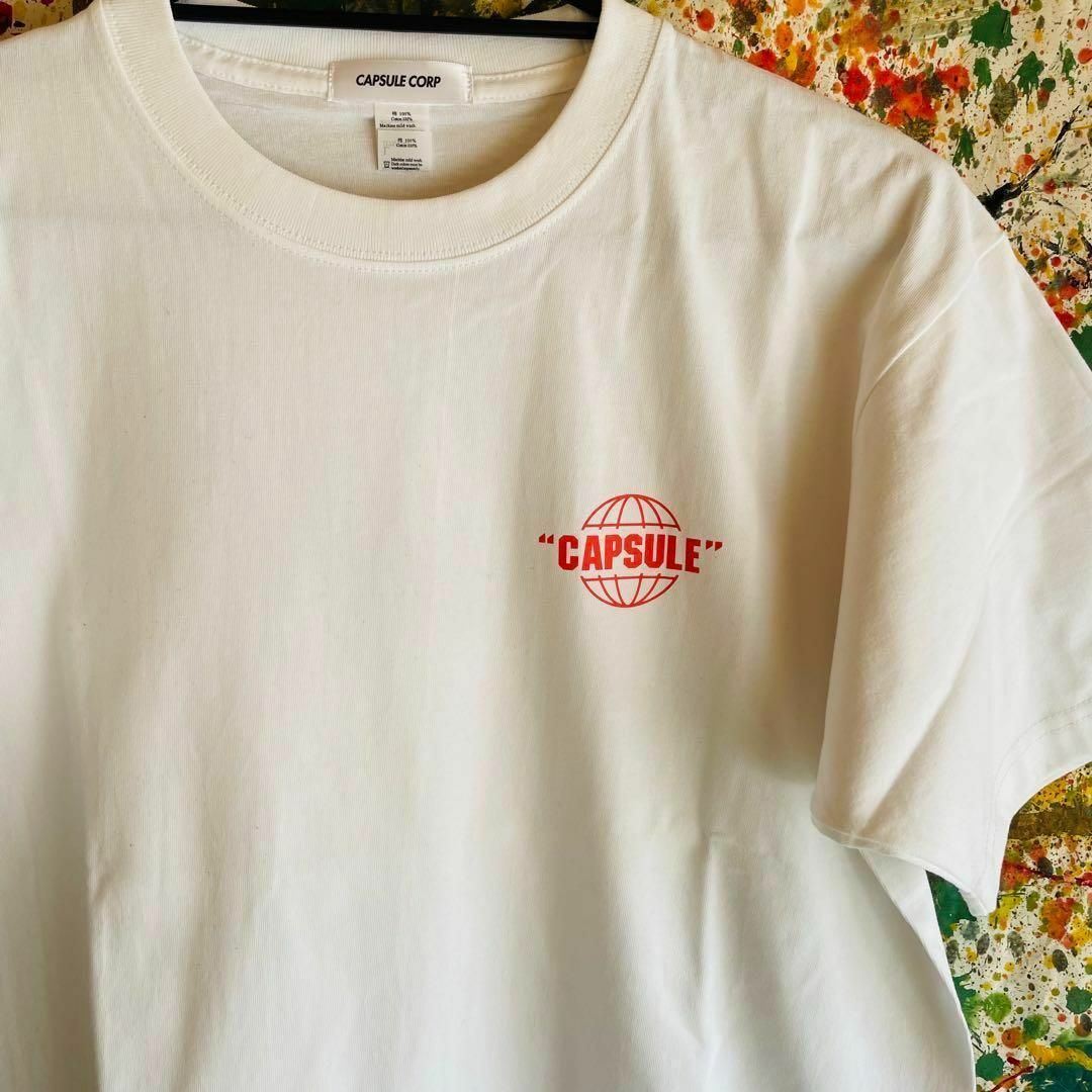 アバンギャルド Tシャツ 半袖 メンズ 新品 個性的 白 ホワイト 孫悟天 メンズのトップス(Tシャツ/カットソー(半袖/袖なし))の商品写真